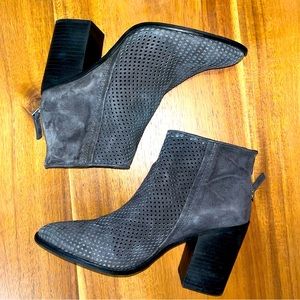 Steve Madden Grey Suede Booties